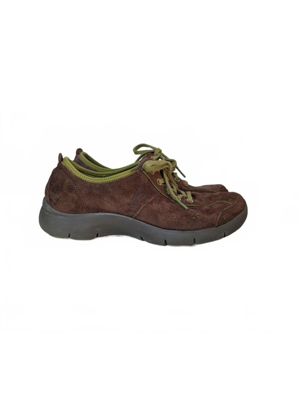 Dansko Elise Brown Suede Comfort Walking Shoes Size 38